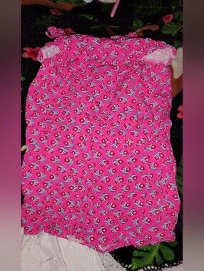 Toddler Girls Carter's Hot Pink Floral Romper